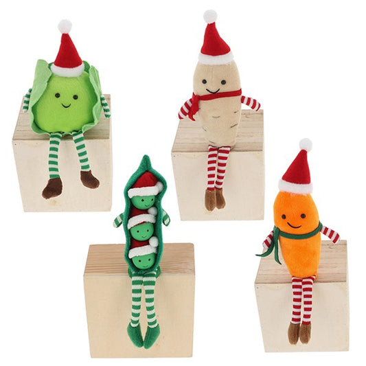 Xmas Veggies Decoration Dangle Leg