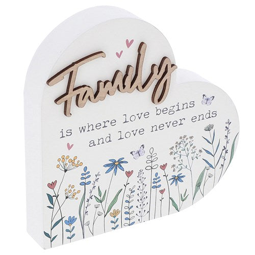 Sweet Meadow Standing Heart Family