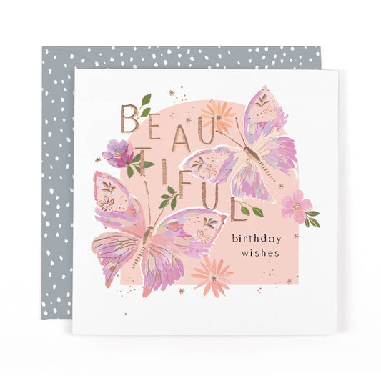 Botanique Beautiful Birthday Wishes And Butterflies