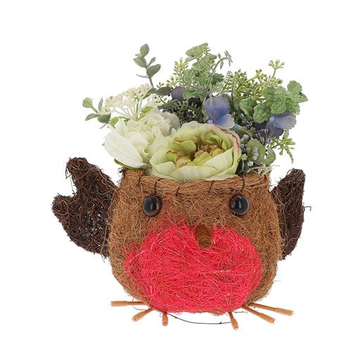 Cute Coir Planter Robin Small