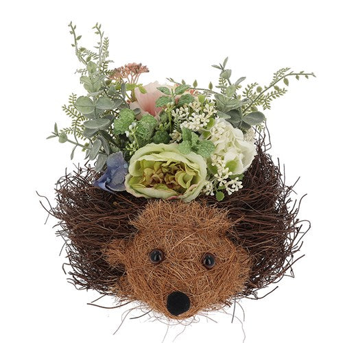 Cute Coir Planter Hedgehog Small