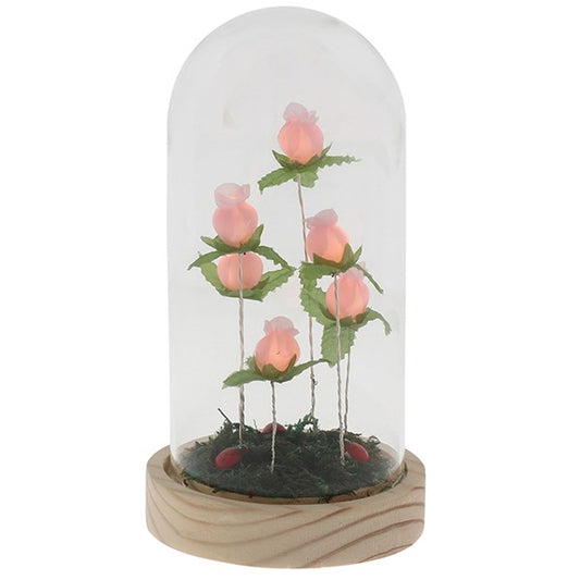 Rose Garden LED Dome Large Pink
