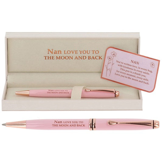 Nan Love You To The Moon & Back - Bridgewater Boxed Sentiment Pen