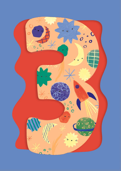 Doodle 3 Age Card Boys