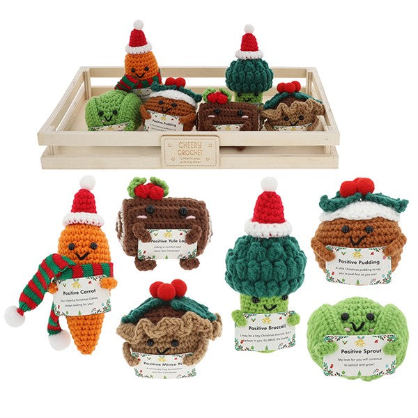 Xmas Cheery Crochet Food