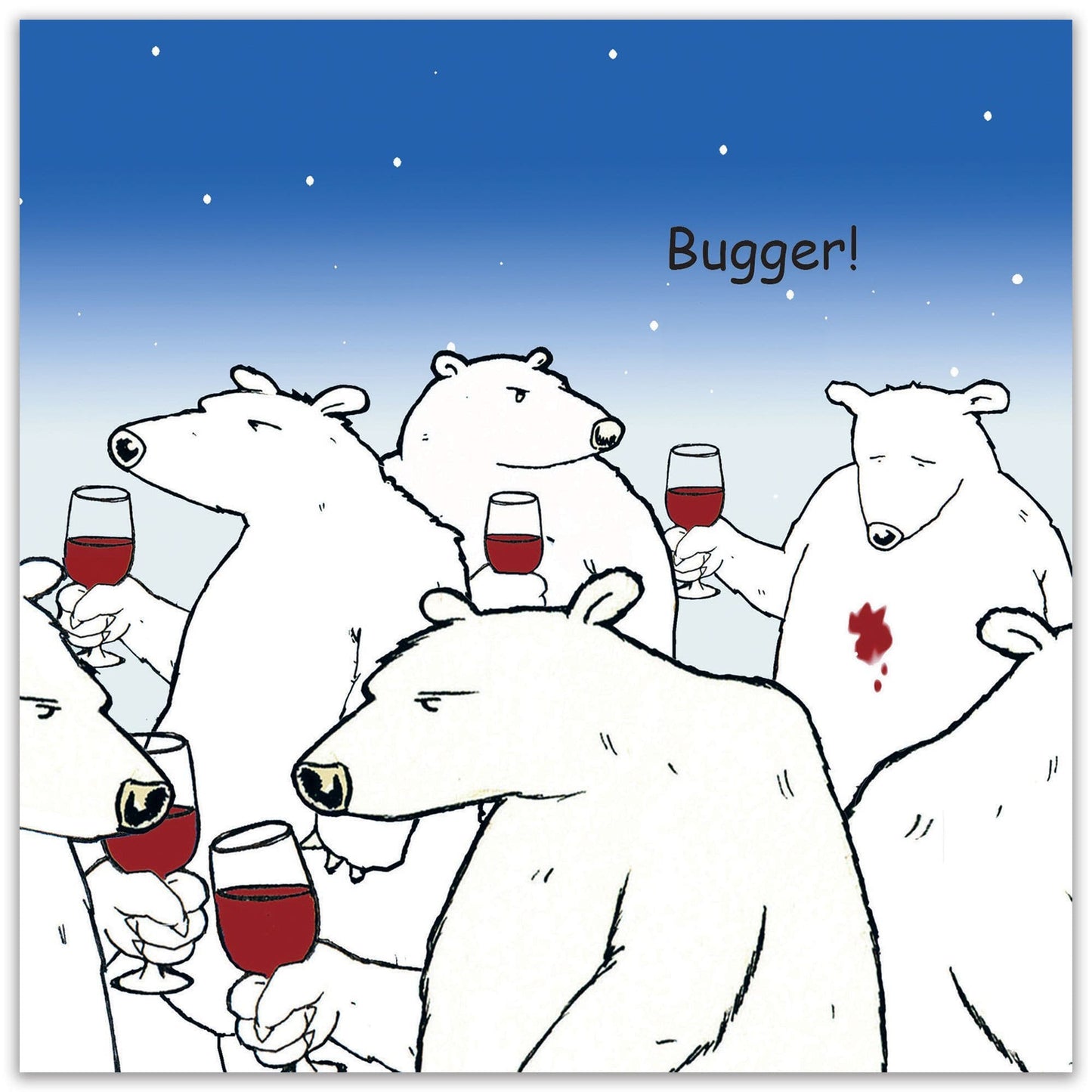 Bugger Bear - Funny Card