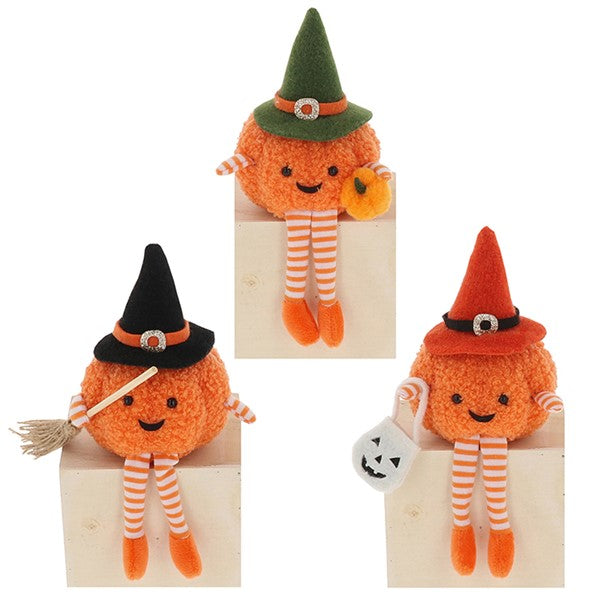 Cute Halloween Pumpkins Dangle Leg