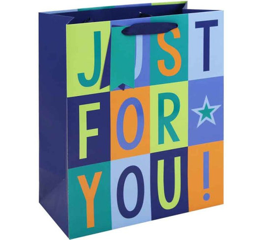 JUST FOR YOU LARGE GIFT BAG