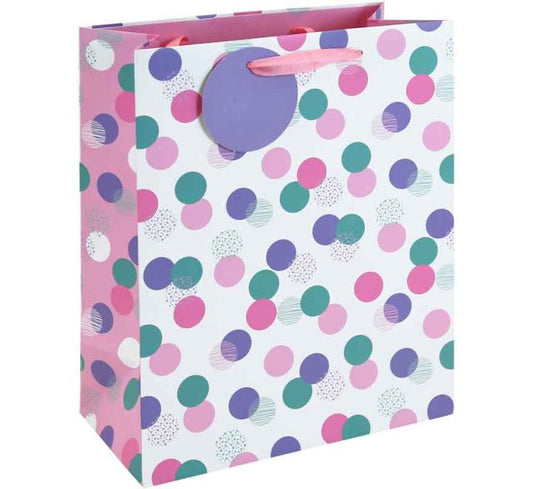 FEMALE SPOTS LARGE GIFT BAG