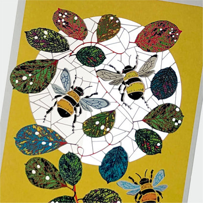 Bumble Bee Everyday Greeting Card - Blank