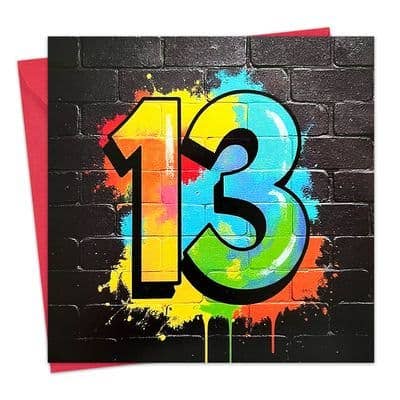 Age 13 Graffiti Style