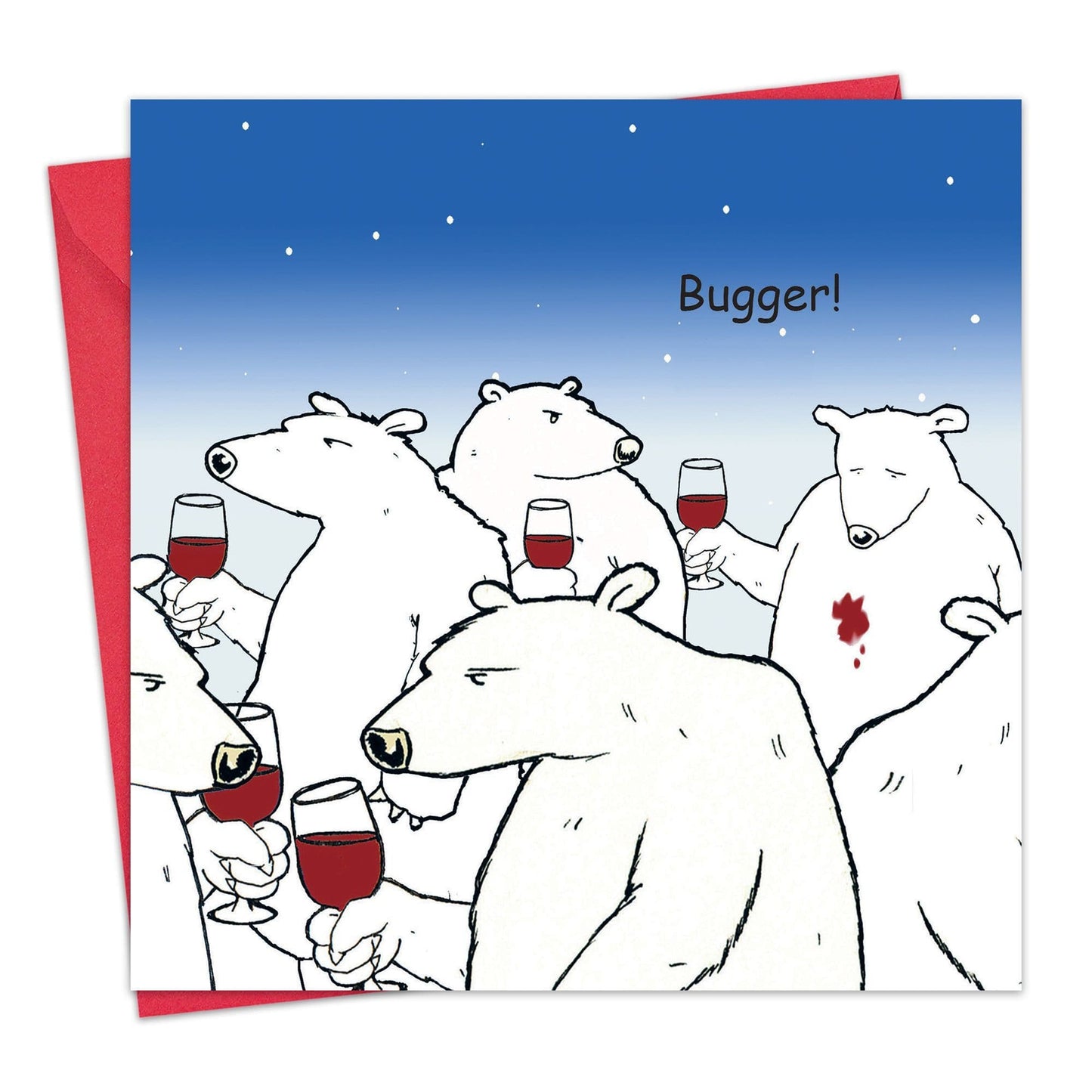 Bugger Bear - Funny Card