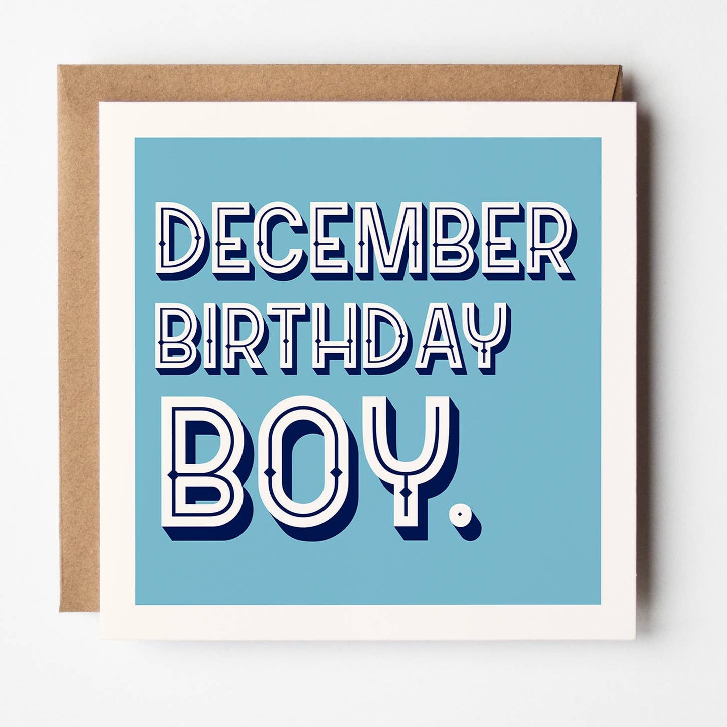 Month Of The Year - Birthday Boy Card