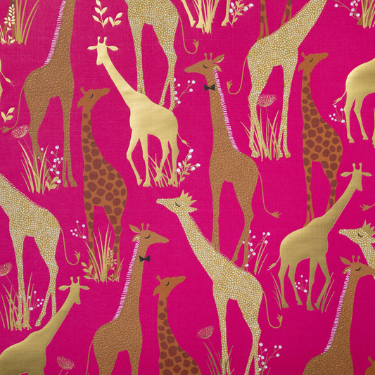 Sara Miller Giraffe Flat Wrap Gift Wrap