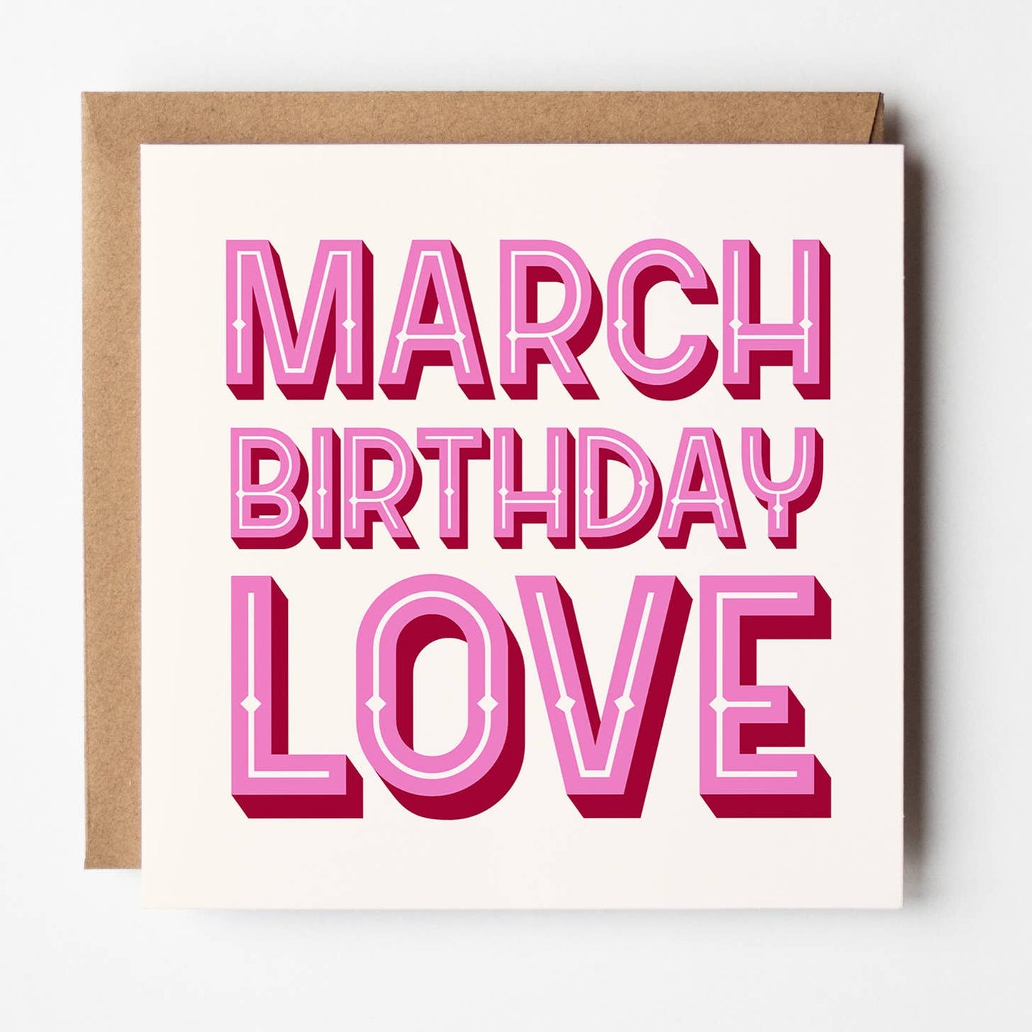 Month Of The Year - Birthday Love Card