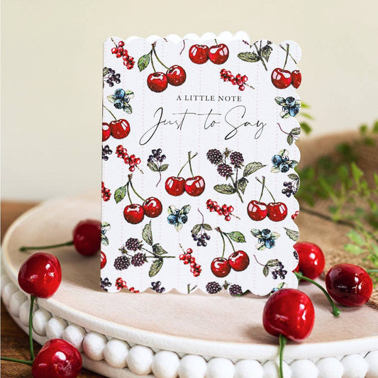 A Little Note Just to Say Card (Cello-Free)