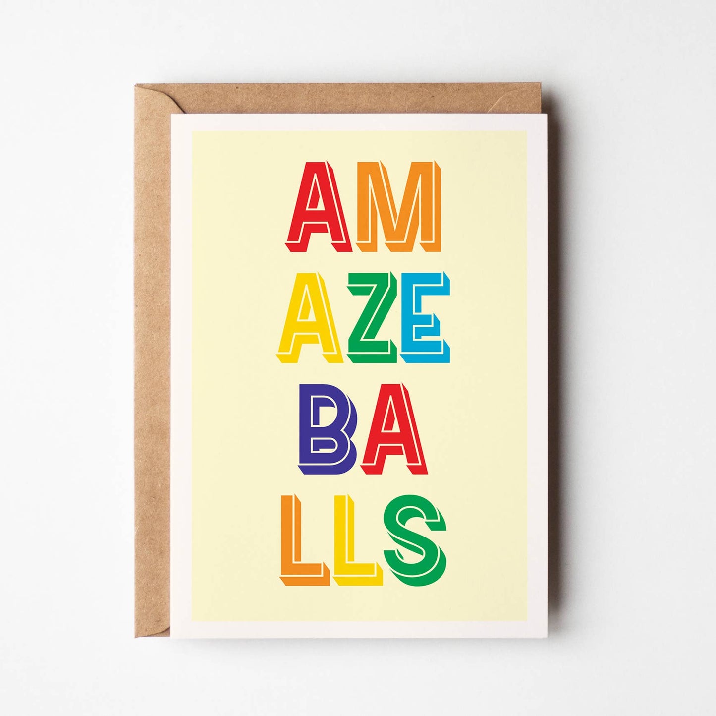 AmazeBalls - Congratulations Card