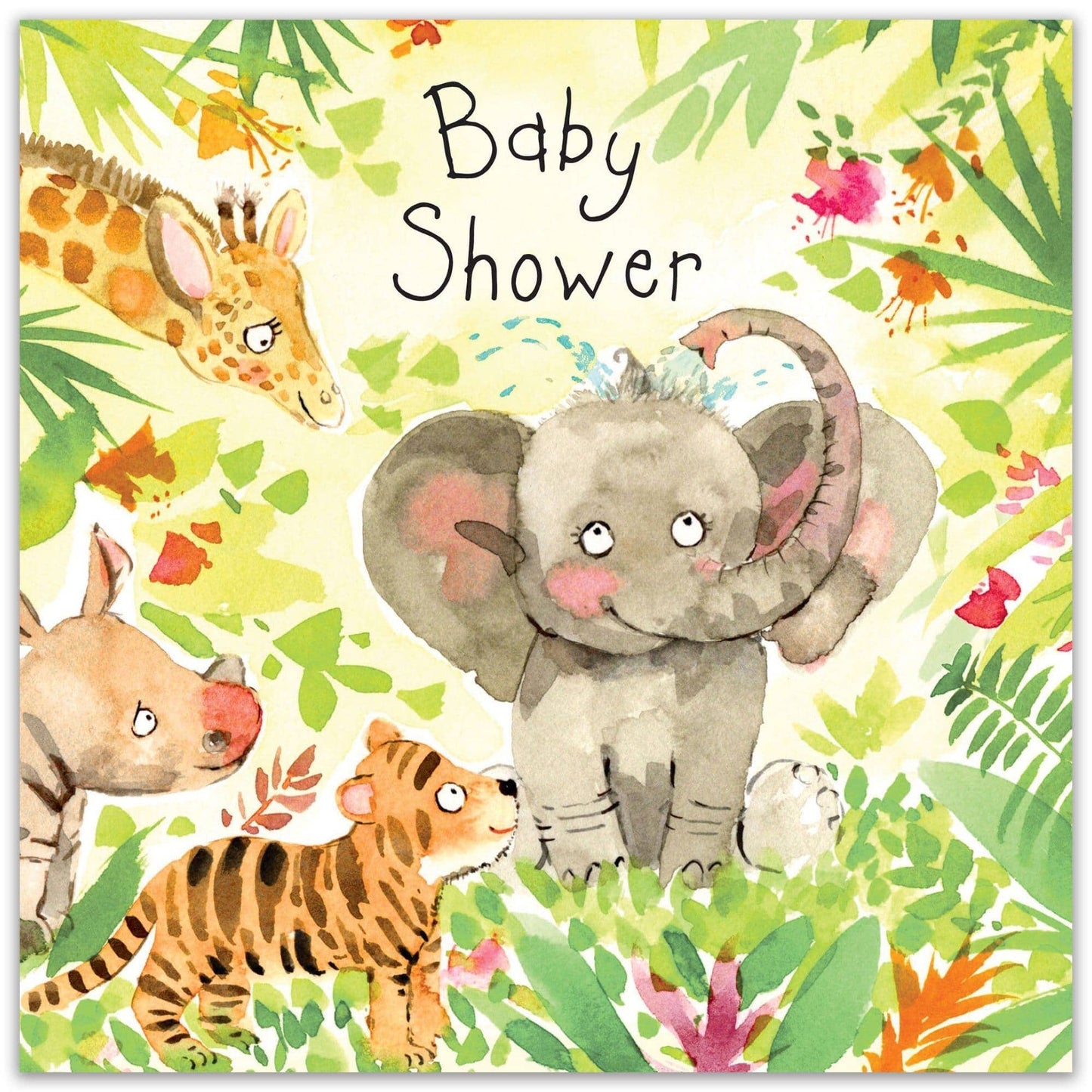 Baby Shower Card Elephant