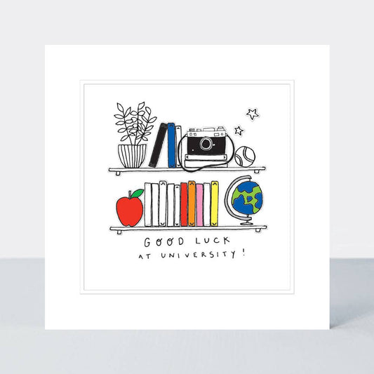 Pocket Rocket - Good Luck at University - Greetings Card