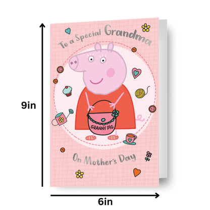 Peppa Pig 'Special Grandma' Mother's Day Card