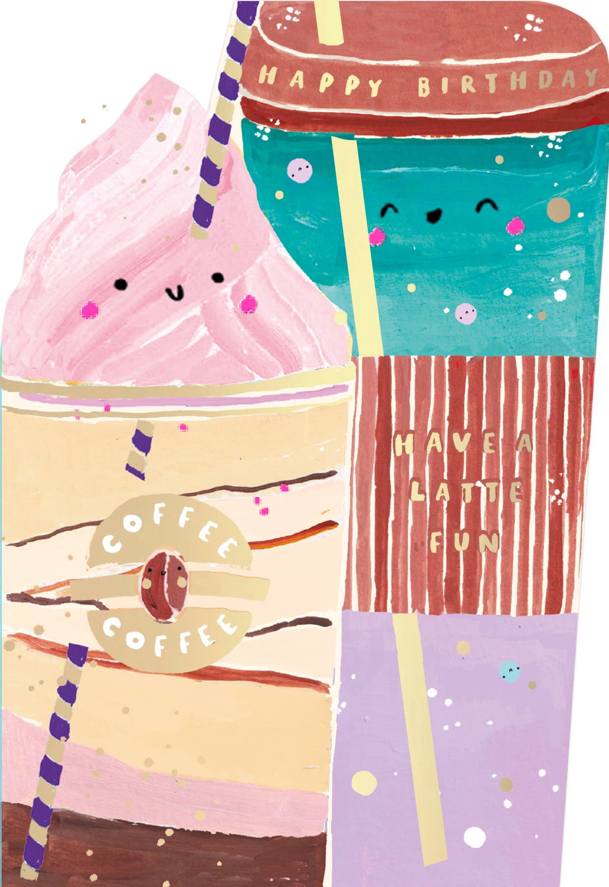 Mochi Open Birthday Iced Latte And Matcha Latte