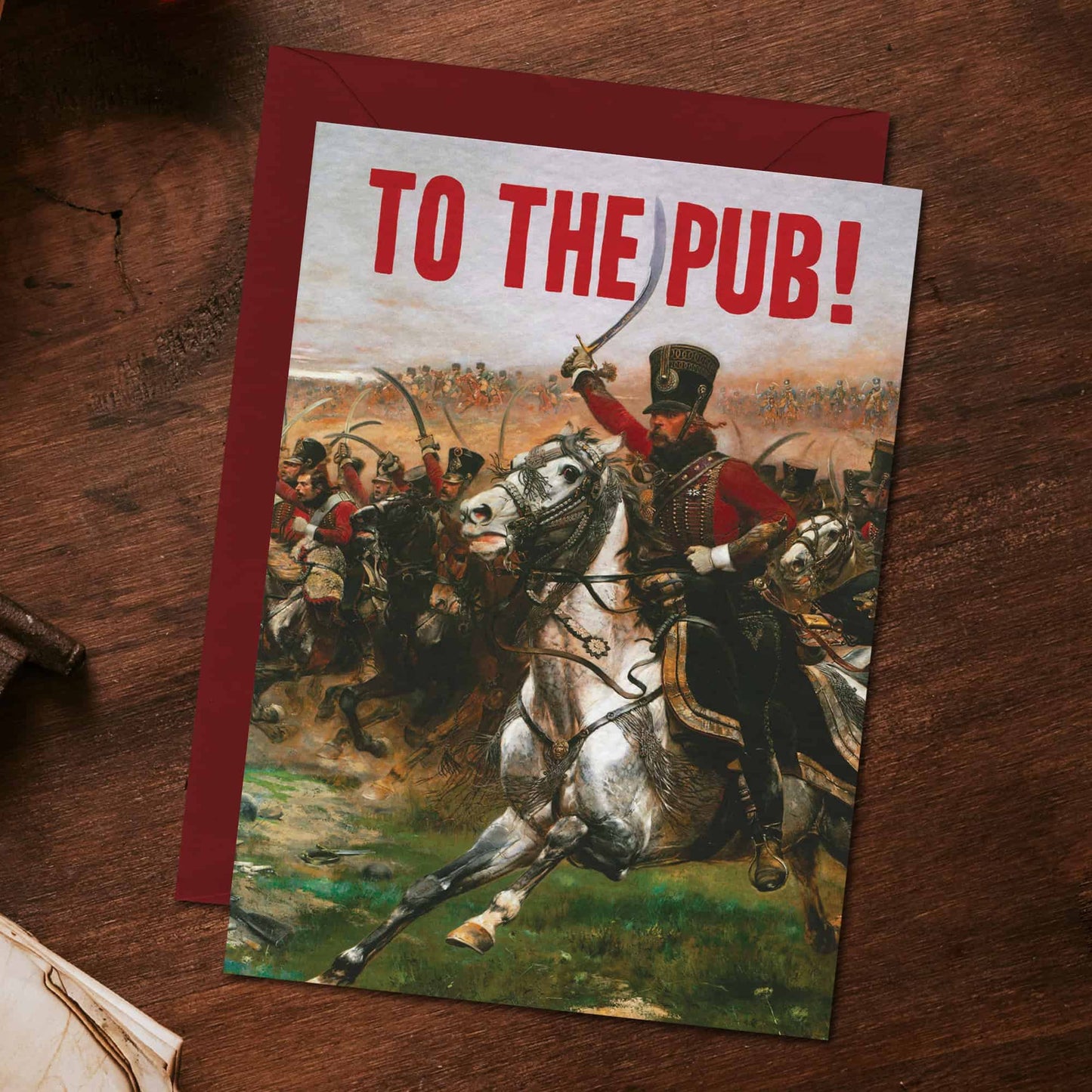 To The Pub Card by Artijoke- Funny Birthday Card