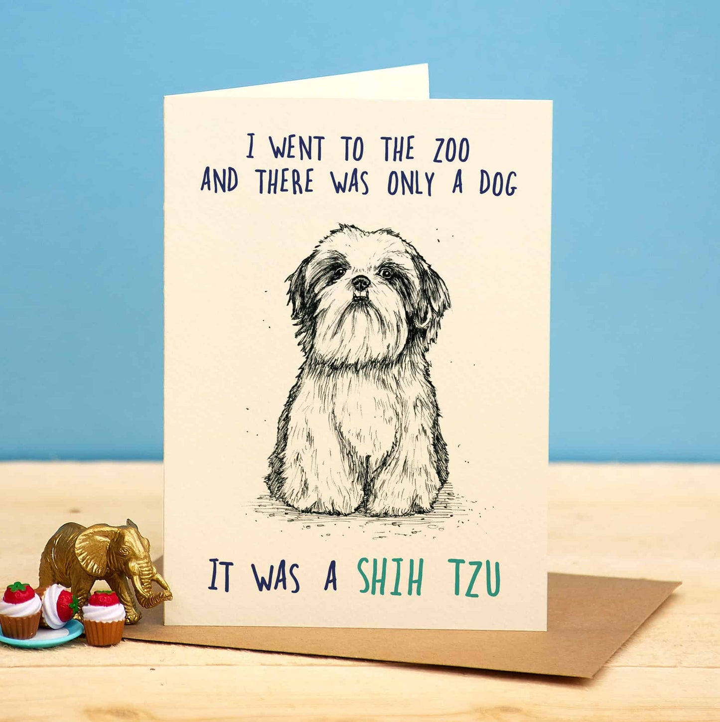 Shih Tzu Card - Everyday Card