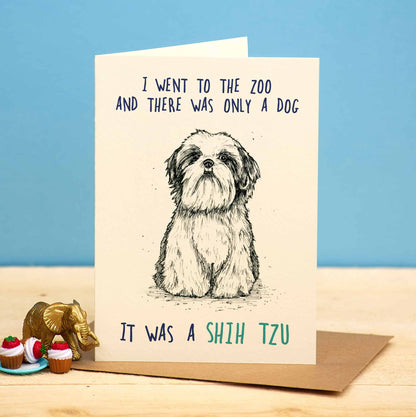 Shih Tzu Card - Everyday Card