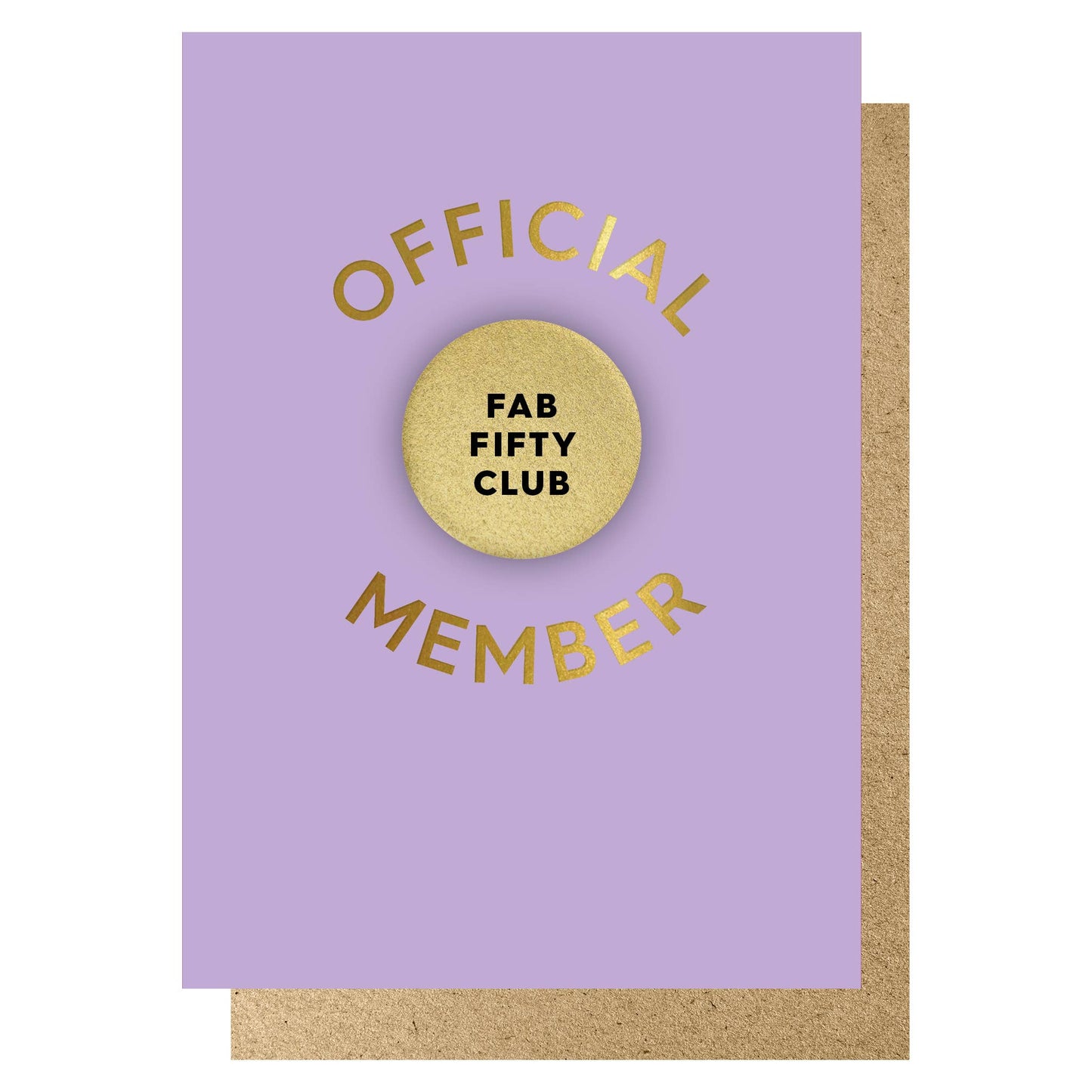 FAB FIFTY Official Member Badge Club