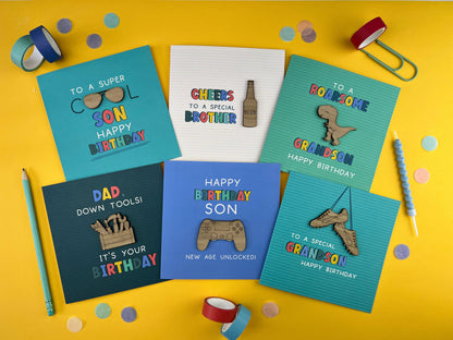 Roar-some Grandson Birthday Card