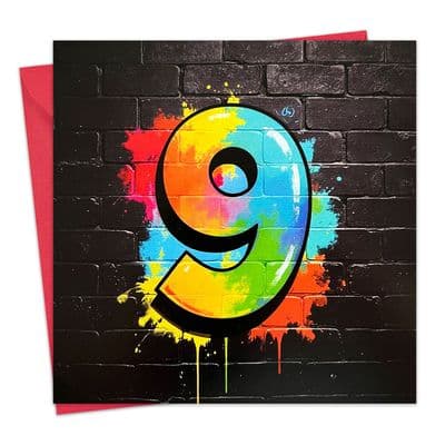 Age 9 Graffiti Style