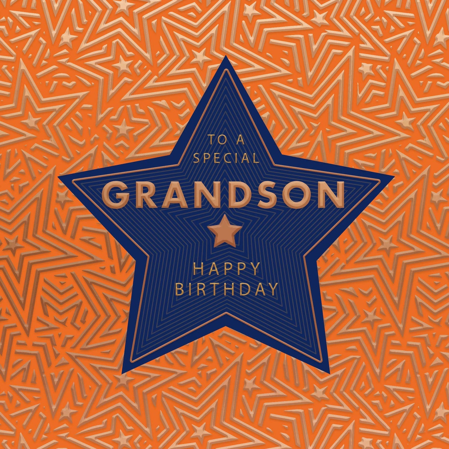 Pocket Square Grandson Birthday Card
