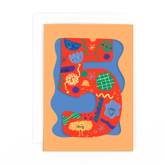 Doodle 5 Age Card Boys