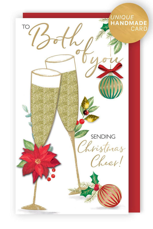 Both of You-Flute-Christmas Card-Champagne-Second Nature