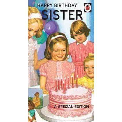Ladybird Books 'Sister' Birthday Card