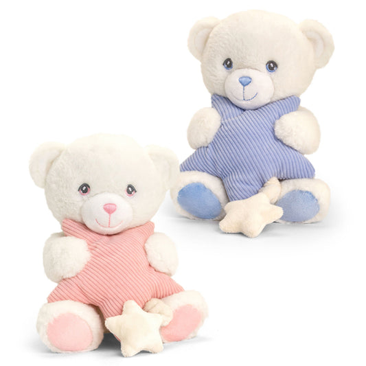 20cm Keeleco Baby Bear with Musical Star