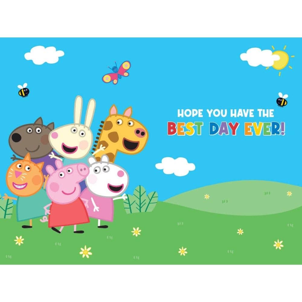 PEPPA PIG LENTICULAR 3D-EFFECT CARD