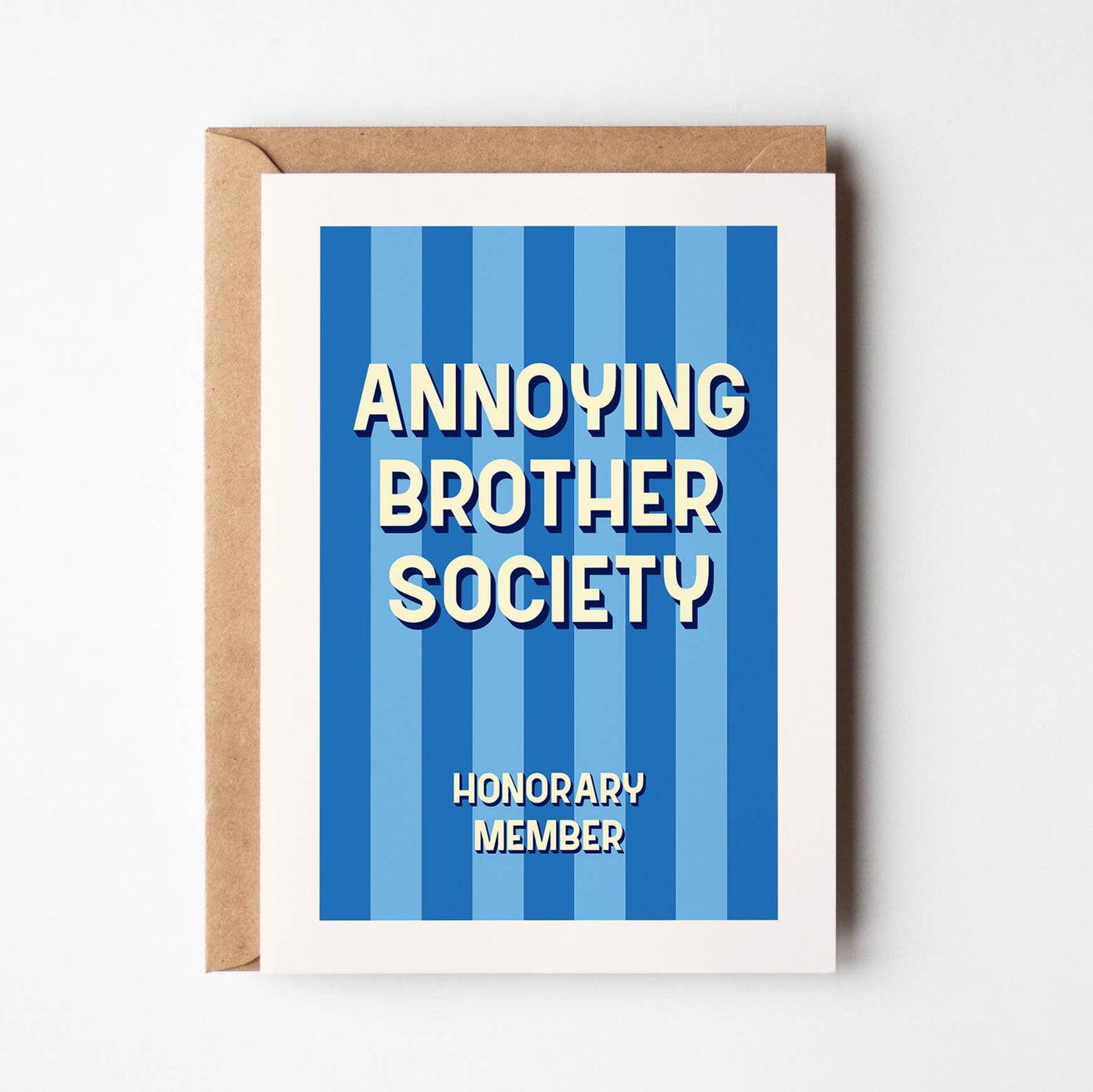 Annoying Brother Society - Family Card