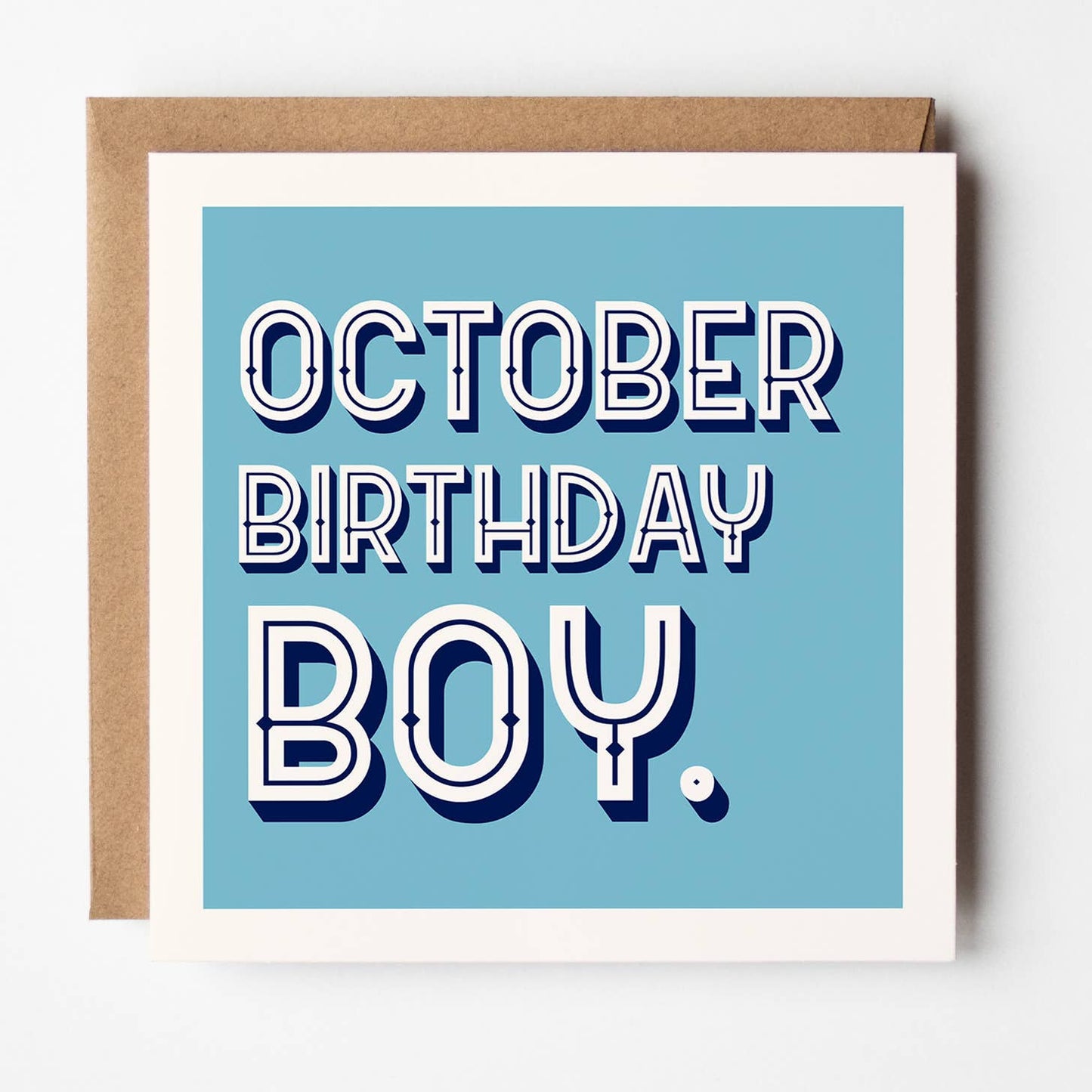 Month Of The Year - Birthday Boy Card