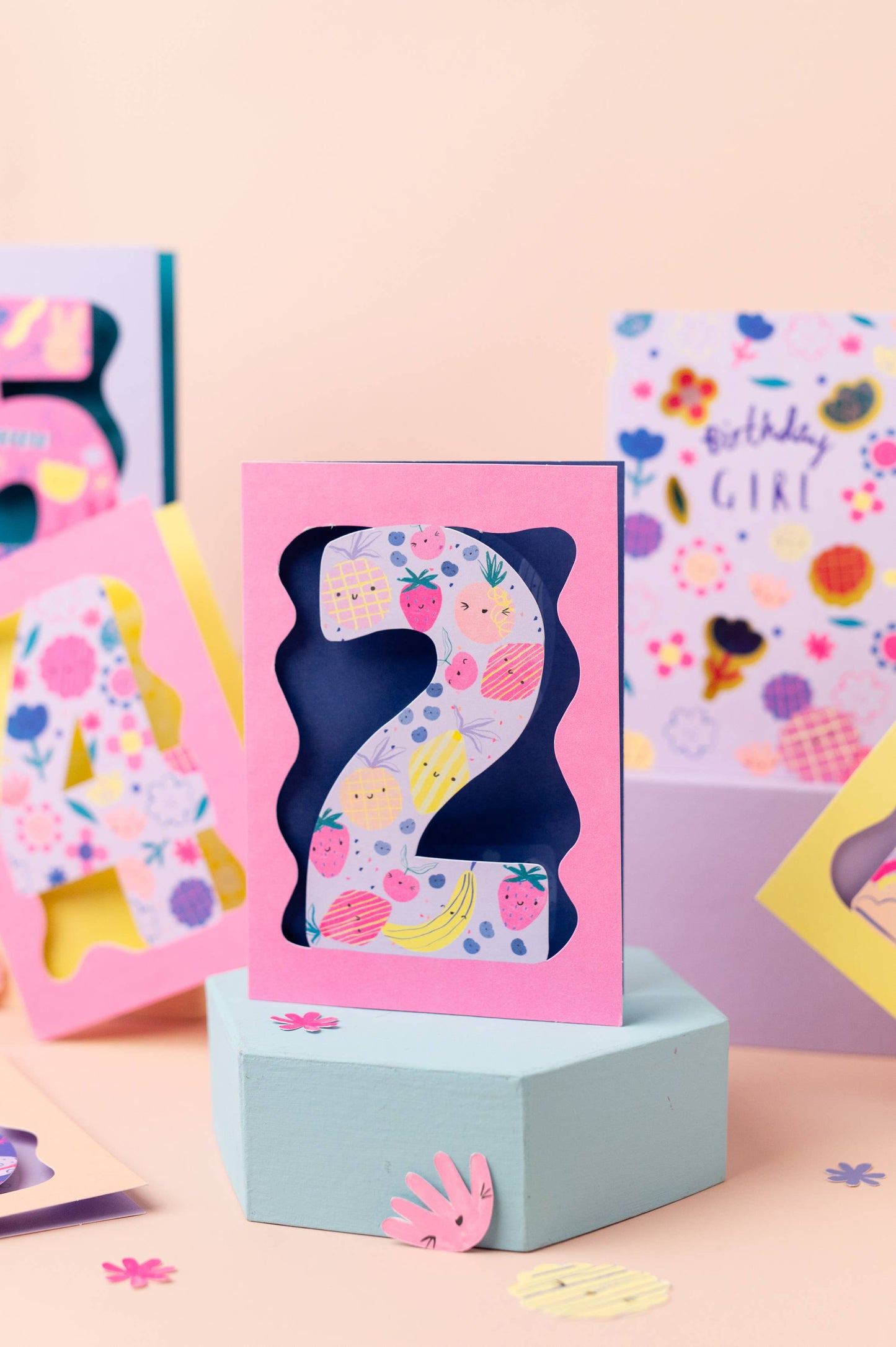 Doodle 2 Age Card Girls