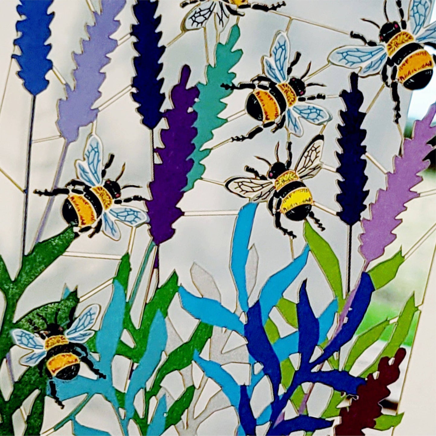 90TH Age Birthday Card, Bee Design