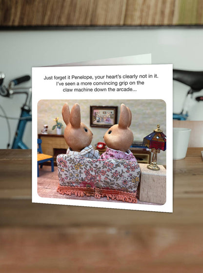 Funny Birthday Card - Down the Arcade - by Forest_Fr1ends