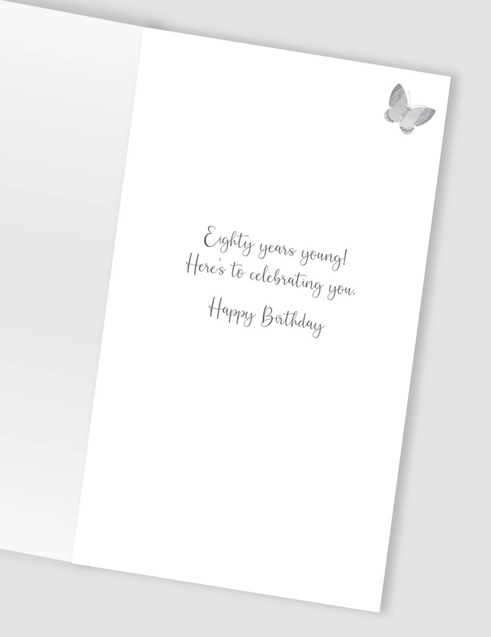 80th - Flowers - Champagne - Second Nature