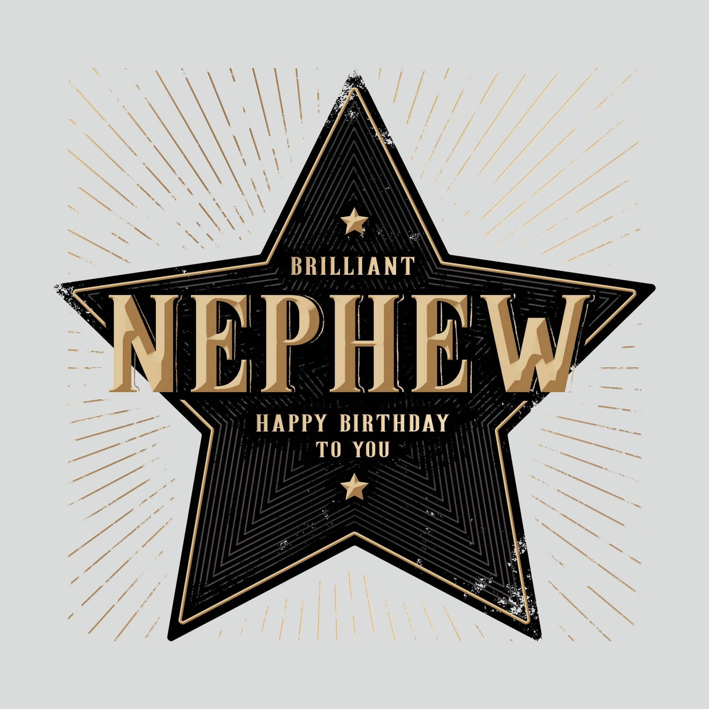 Charcoal Nephew Birthday