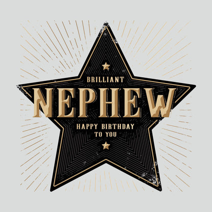 Charcoal Nephew Birthday