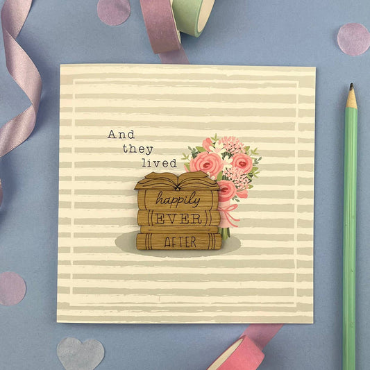 Happily Ever After Wedding Card