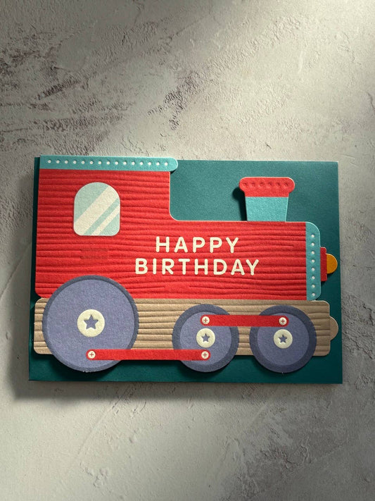 Train (birthday) Card
