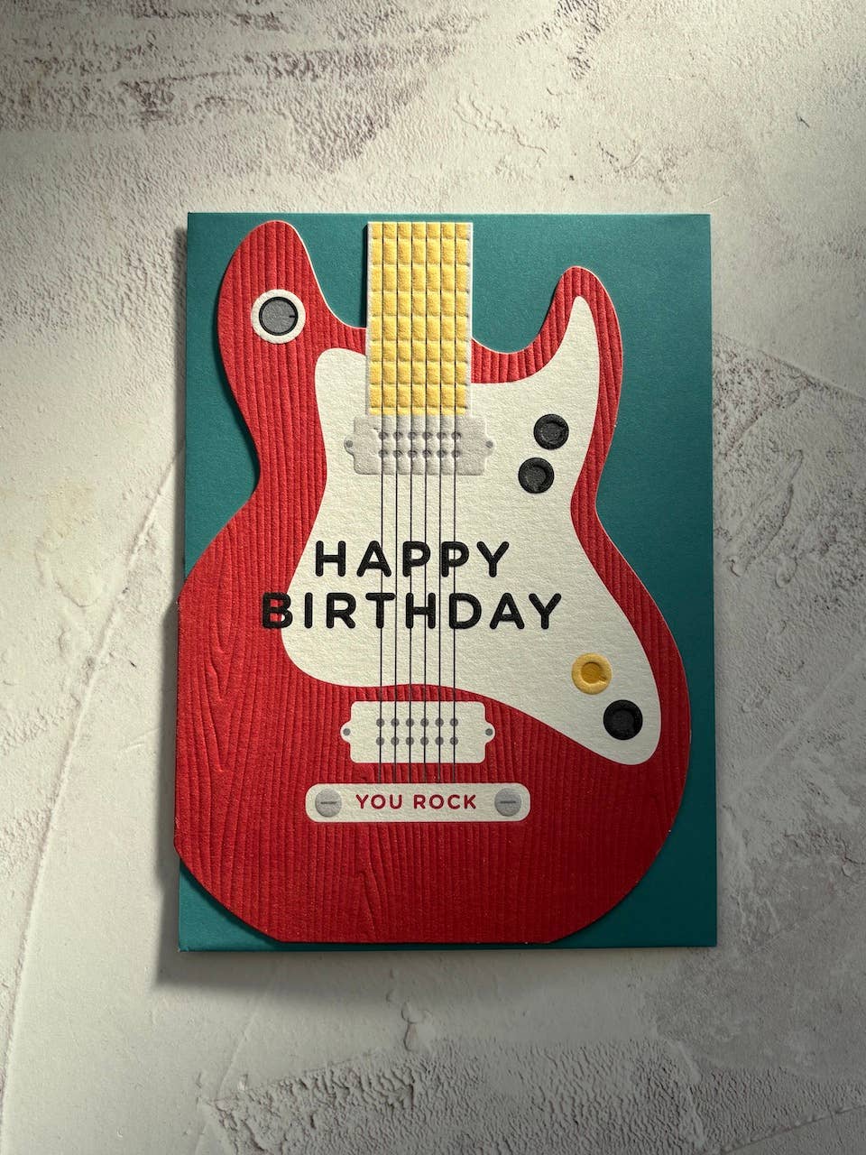 Guitar (birthday) Card