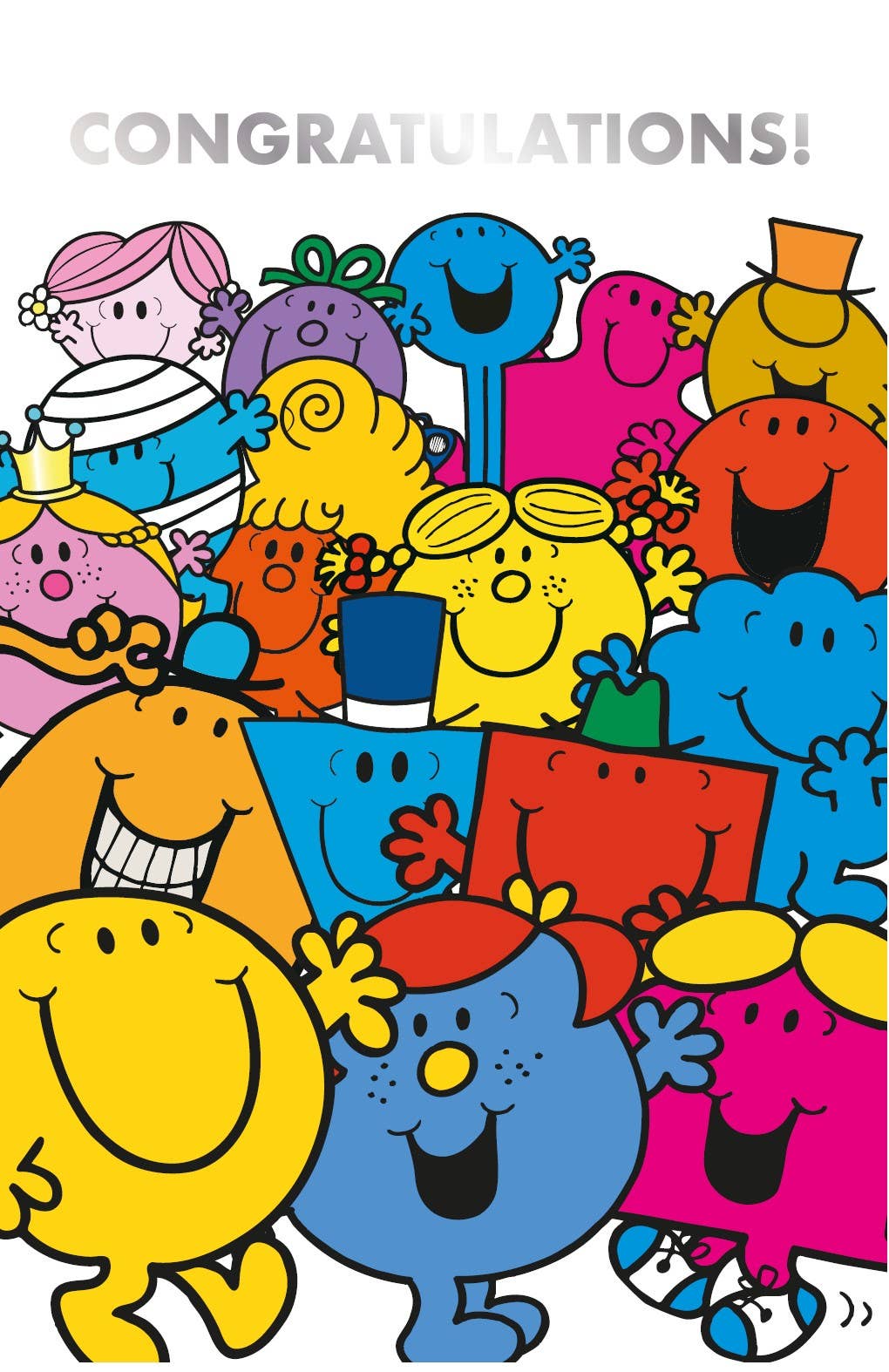 Mr Men & Little Miss Congratulations Card