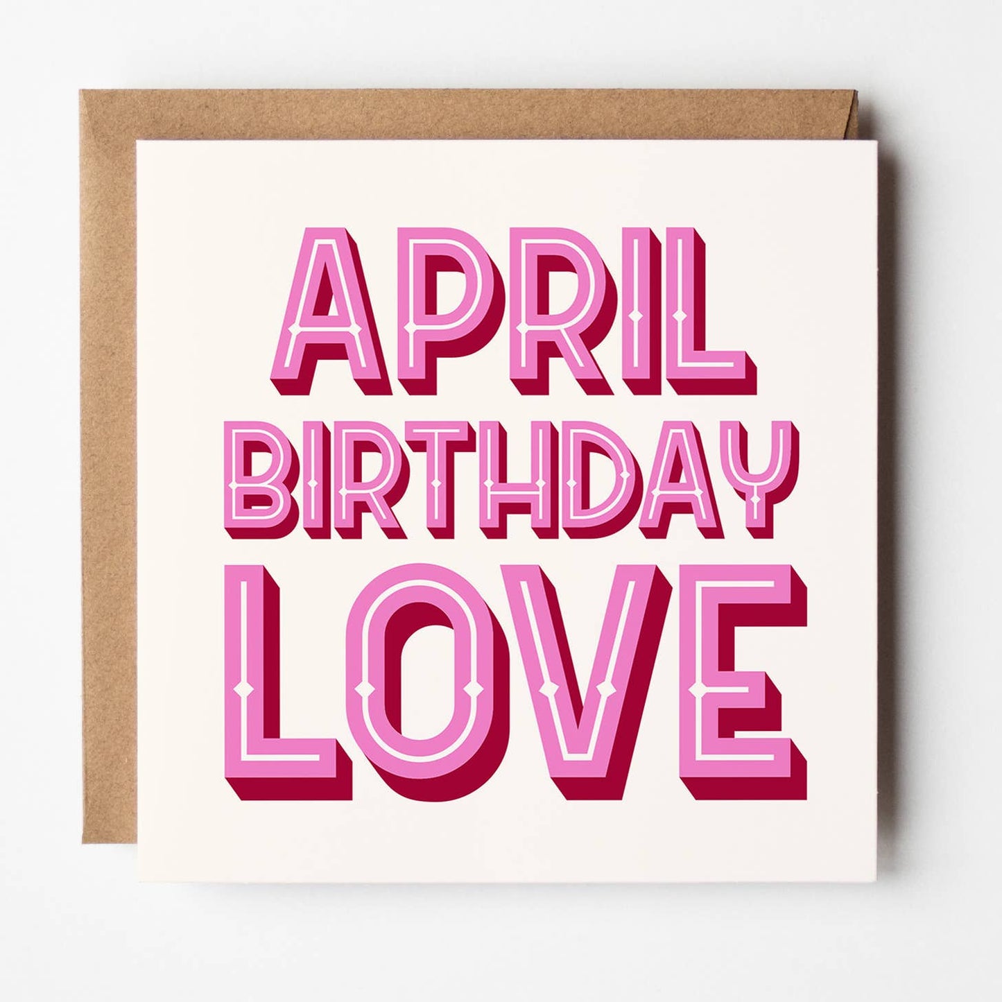 Month Of The Year - Birthday Love Card
